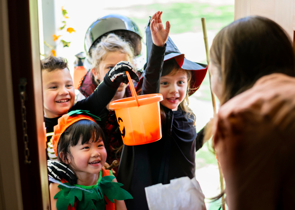 High participation in candy distribution